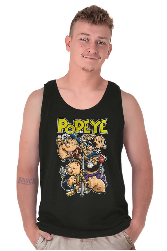 and Friends Anchor Cartoon Tank Top T Shirts Men Women Brisco Brands 3X