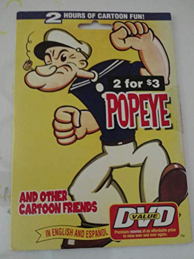 Pre-Owned Popeye and Other Cartoon Friends - Walmart.com