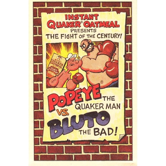 Popeye the Quaker Man vs. Bluto the Bad! #1 VF ; King Comic Book