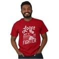 thumbnail image 1 of Popeye the Sailor Loves Not a Fighter Women's Graphic T Shirt Tees Brisco Brands S, 1 of 6
