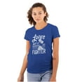 thumbnail image 1 of Popeye the Sailor Loves Not a Fighter Women's T Shirt Ladies Tee Brisco Brands X, 1 of 2
