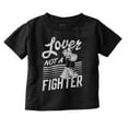 thumbnail image 1 of Popeye the Sailor Loves Not a Fighter Youth T Shirt Tee Girls Infant Toddler Brisco Brands 12M, 1 of 6