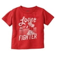 thumbnail image 1 of Popeye the Sailor Loves Not a Fighter Youth T Shirt Tee Girls Infant Toddler Brisco Brands 6M, 1 of 6