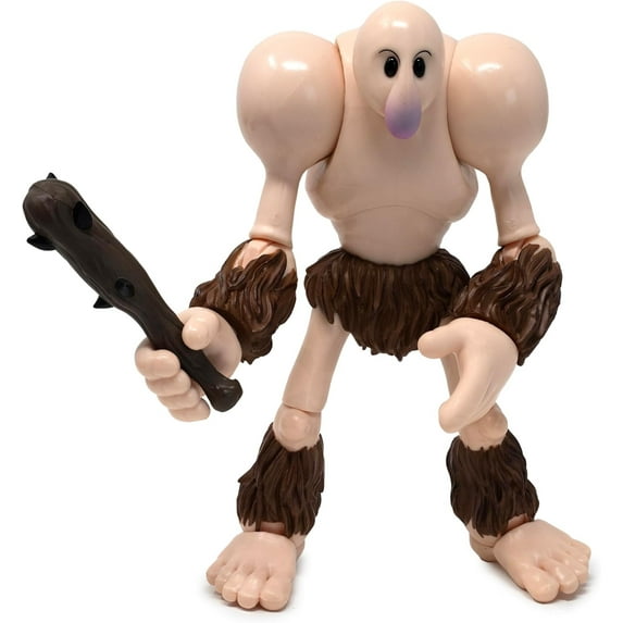 Boss Fight Studio Popeye Classics The Goon Action Figure – Highly Articulated Collectible and Customizable Figurine with Accessories Including Club and Alternate Hands – 1:12 Scale