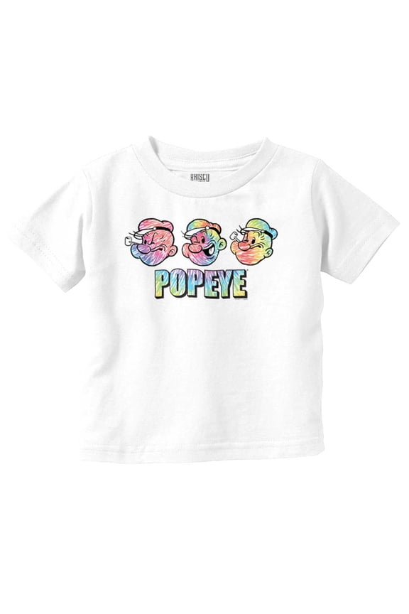 the Sailor Man Face Cartoon Toddler Boy Girl T Shirt Infant Toddler Brisco Brands 6M