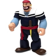 Boss Fight Studio Power Stars Bluto as Sindbad Action Figure   Retro Style Collectible from Popeye the Sailor Meets Sindbad the Sailor Color Animation with 7 Points of Articulation   5  Scale