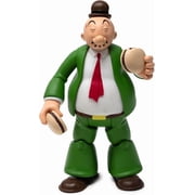 Boss Fight Studio Power Stars J. Wellington Wimpy Action Figure   Retro Style Collectible Figurine from Popeye Meets Sindbad Color Animation with 7 Points of Articulation   5  Scale