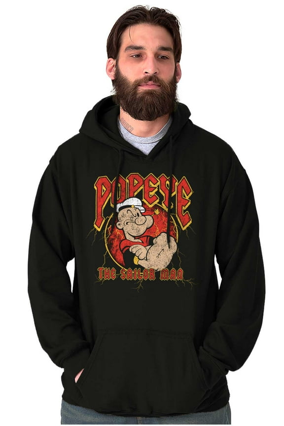 the Sailor Man Rock Star Hoodie Sweatshirt Women Men Brisco Brands S