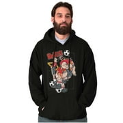 Popeye the Sailor Man Soccer Team Hoodie Sweatshirt Women Men Brisco Brands S