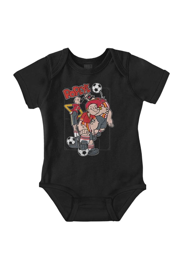 the Sailor Man Soccer Team Romper Boys or Girls Infant Baby Brisco Brands NB