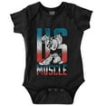 thumbnail image 1 of Popeye the Sailor Man US Muscle Funny Romper Boys or Girls Infant Baby Brisco Brands 12M, 1 of 7
