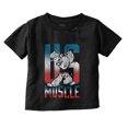 thumbnail image 1 of Popeye the Sailor Man US Muscle Funny Toddler Boy Girl T Shirt Infant Toddler Brisco Brands 7T, 1 of 6