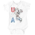 thumbnail image 1 of Popeye the Sailor Man USA Patriot Romper Boys or Girls Infant Baby Brisco Brands 18M, 1 of 7
