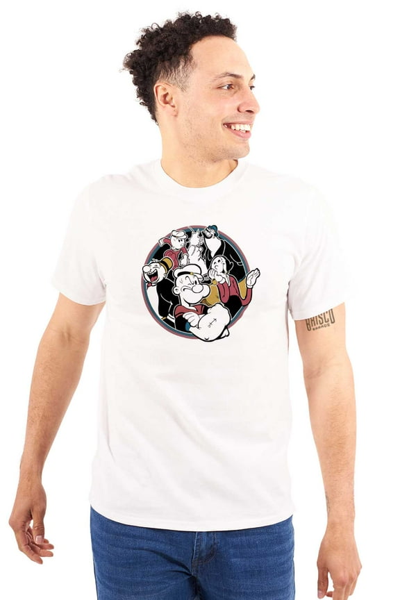 the Sailor Man and Friends Men's Graphic T Shirt Tees Brisco Brands S