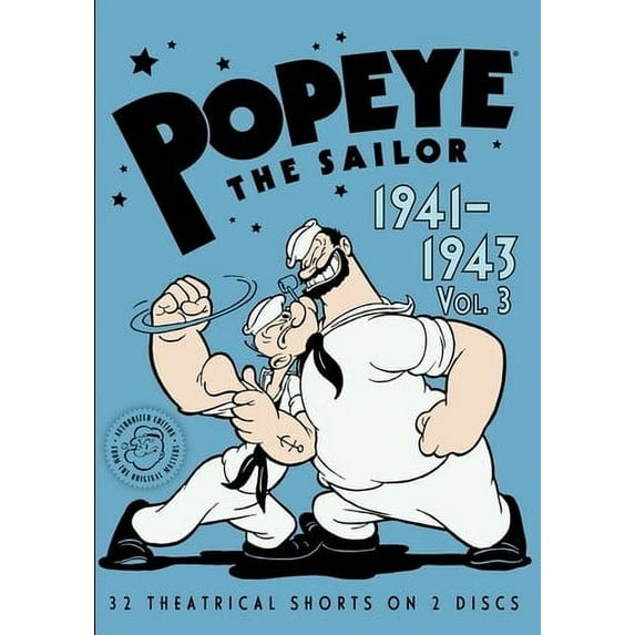 Popeye the Sailor: Volume 3 1941-1943 (DVD), Warner Archives, Kids & Family