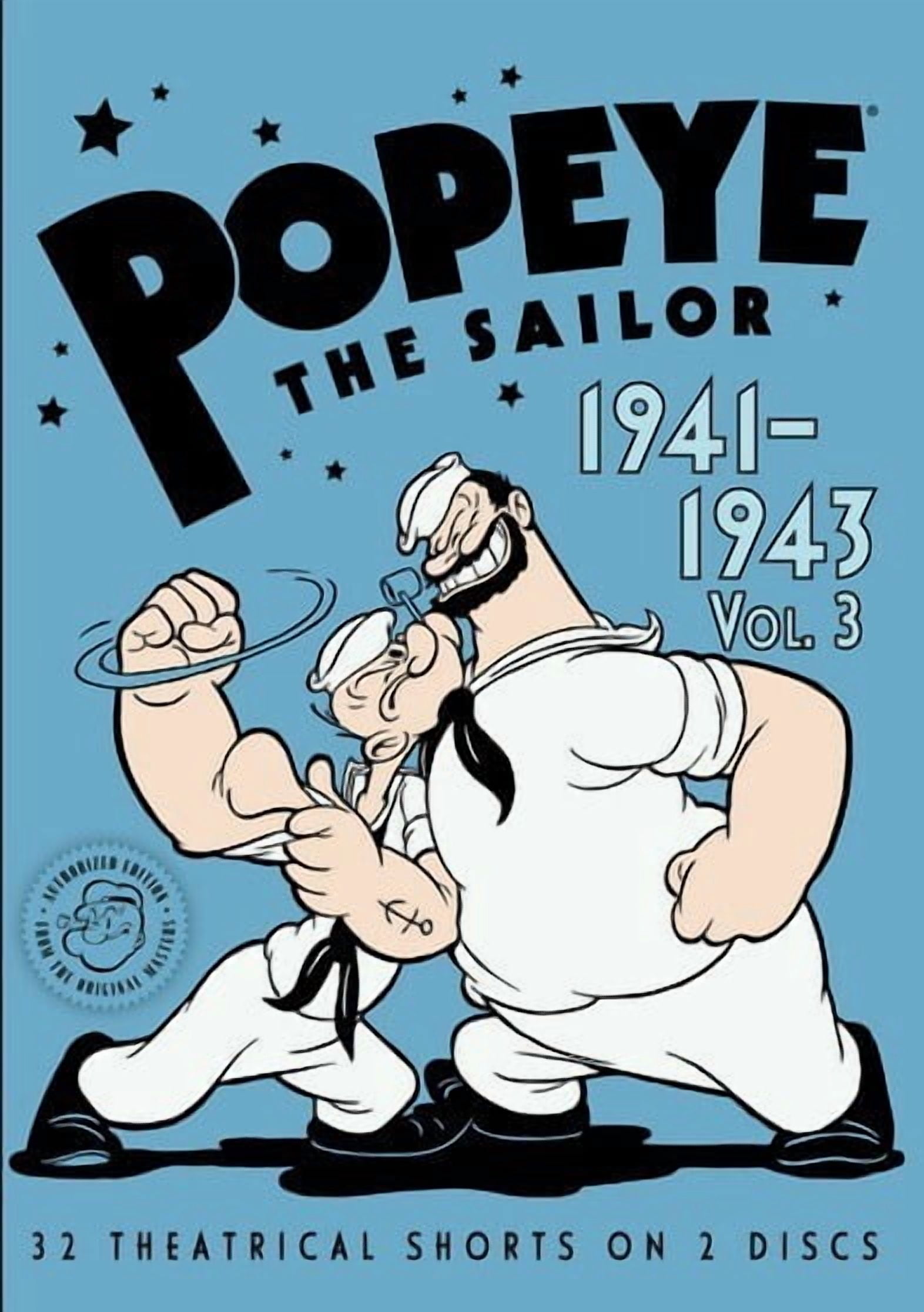 Popeye the Sailor: Volume 3 1941-1943 - Walmart.com