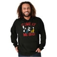 thumbnail image 1 of Popeye vs Bluto Come At Me Bro Meme Men Big & Tall Graphic Hoodie Brisco Brands 4X, 1 of 3