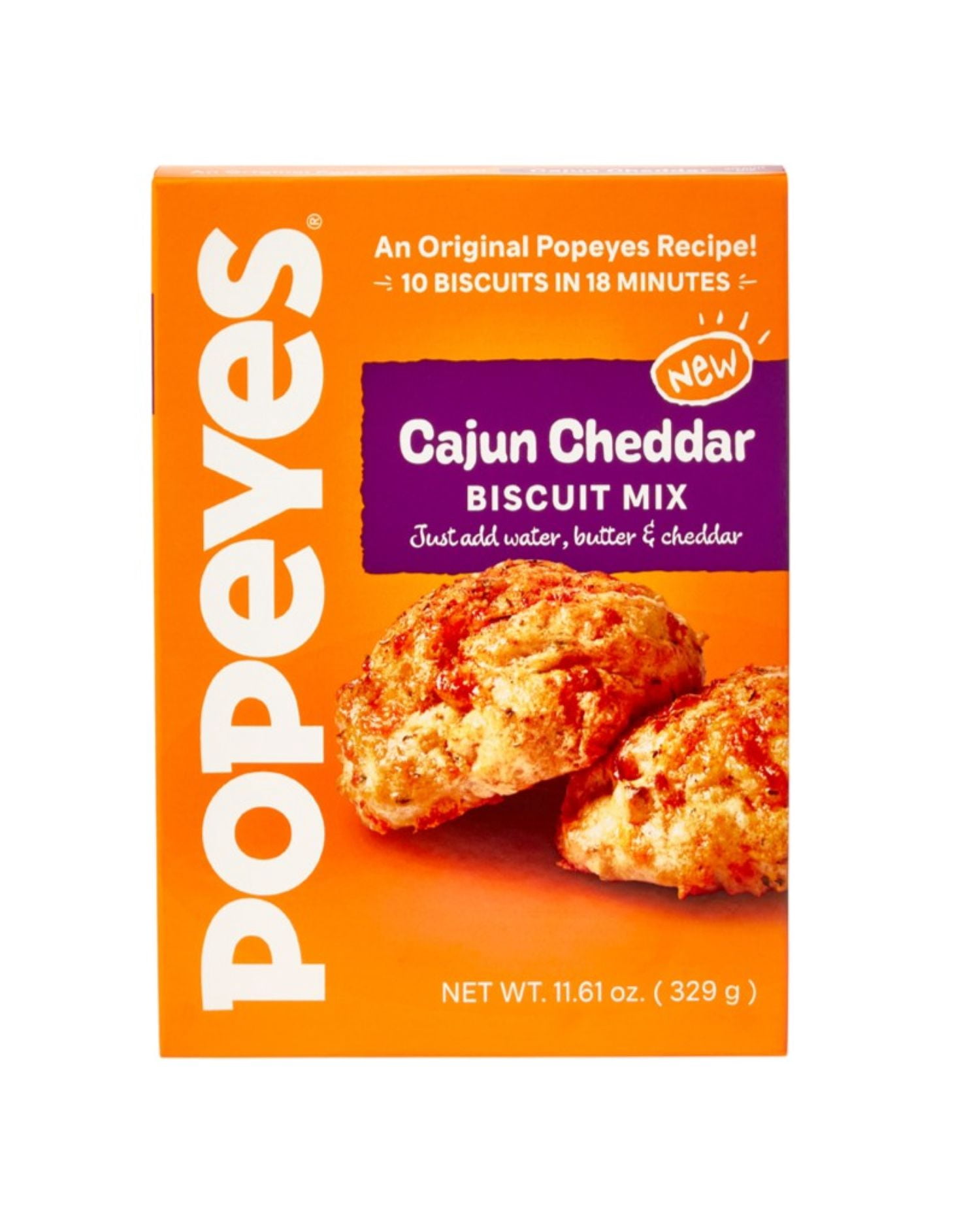 Popeyes Cajun Cheddar Biscuit Mix, 11.61 Ounces
