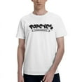 thumbnail image 1 of Popeyes Logo Men'S Basic Short Sleeve T-Shirt Fashionable White 6x-Large, 1 of 8
