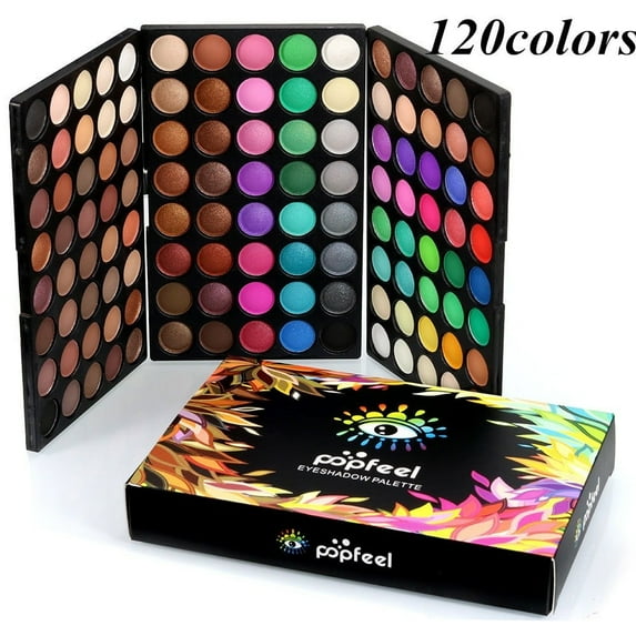 120-Shape Matte Pearlescent Eyeshadow Palette - 120 Colors Cosmetic Powder Eyeshadow Set Matt Available, Makeup Eye Shadow, Wedding, Makeup Organizers