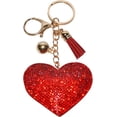 thumbnail image 1 of Popfizzy Bling Keychain for Women and Girls Rhinestone Backpack Accessories, Purse Charms, Cute Tassel Key Chain Key Fob, 1 of 8