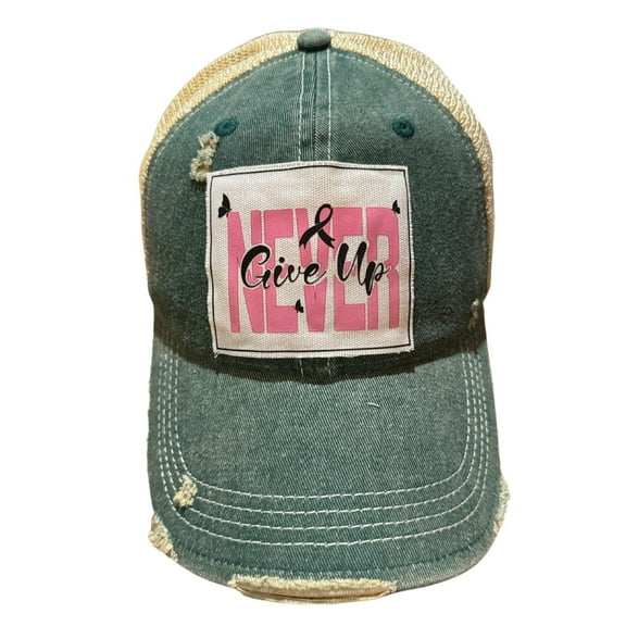 Popfizzy Breast Cancer Awareness Trucker Hat - Pink Ribbon Support