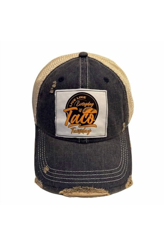 Funny Trucker Hats for Taco Lovers, Gift for Taco Lovers, Unisex Taco Baseball Cap for Men and Women Taco Tuesday