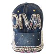 thumbnail image 1 of Popfizzy Rhinestone Diva Hat for Women, Bedazzled Queen Gifts, Bling Hats for Women Trendy, Sparkly Princess Accessories, 1 of 7