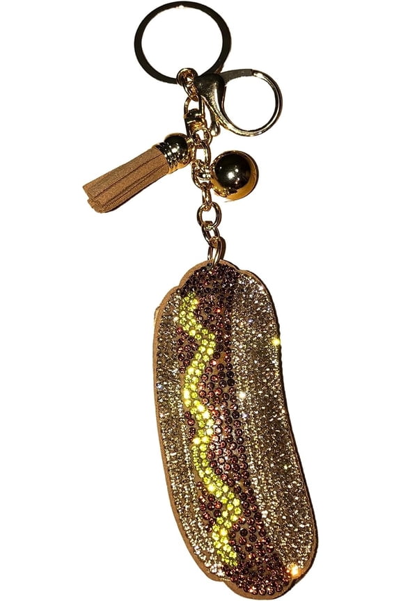 Rhinestone Keychain Accessories for Women, Car Keys Keychain Charms, Bling Purse Charms for Handbags, Cute Keychain