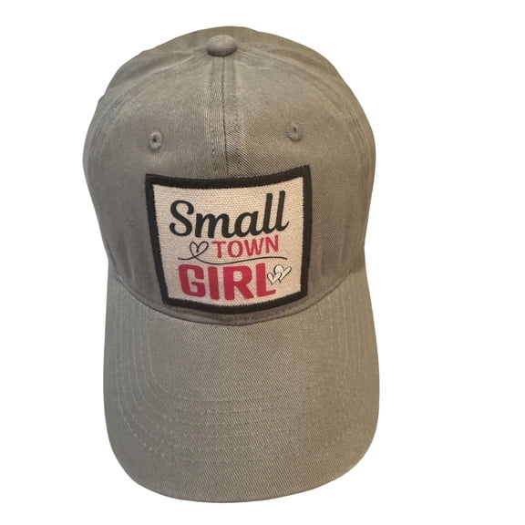 Popfizzy Small Town Girl Hat for Women, Small Town Strong Outfit, Fun Baseball Caps with Funny Sayings, Funny Gifts for Women