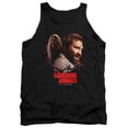 thumbnail image 1 of Popfunk Dangerous Animals Splatter Unisex Adult Tank Top, Black, 2X-Large, 1 of 4