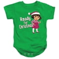 thumbnail image 1 of Popfunk Dora Ready for the Holidays Unisex Infant Snap Suit for Baby, Kelly Green, Medium, 1 of 3
