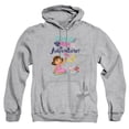 thumbnail image 1 of Popfunk Dora The Explorer Always Ready For Adventure Adult Pull-Over Hoodie, Athletic Heather, Small, 1 of 5