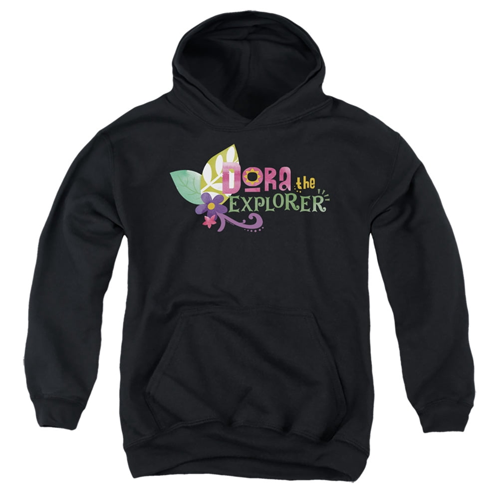 Popfunk Dora The Explorer Floral Lettering Youth Kids Boy/Girls Pull ...