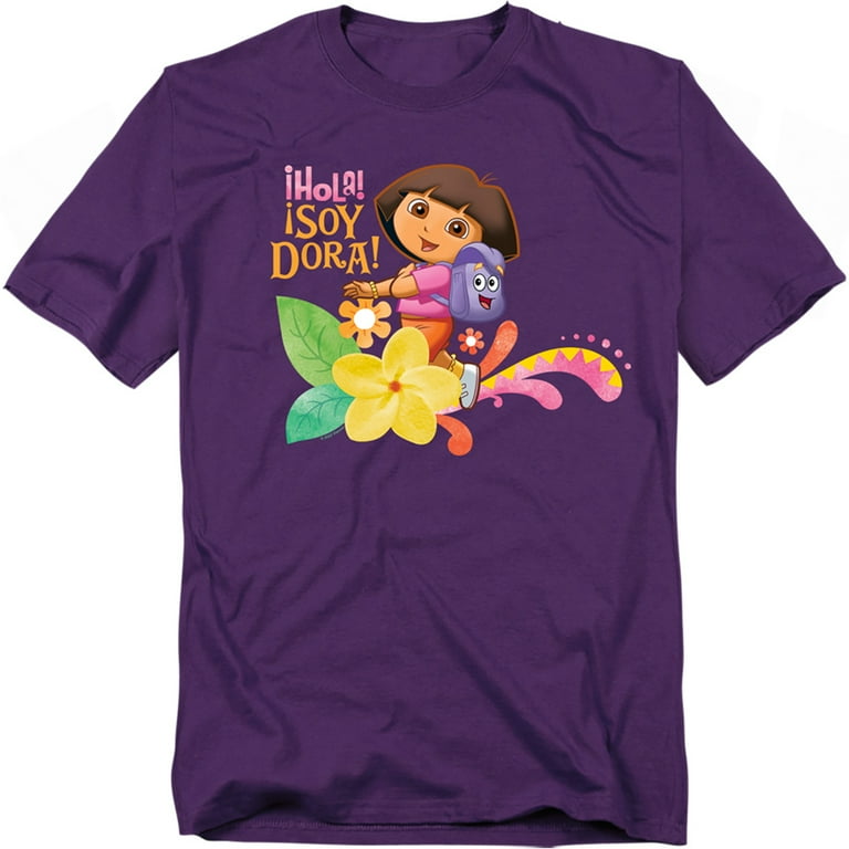 Popfunk Dora The Explorer Hola! Soy Dora! Unisex Adult T Shirt