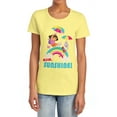 thumbnail image 1 of Popfunk Dora The Explorer Hola Sunshine! Women's T Shirt, Banana, 2X-Large, 1 of 5