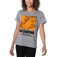 thumbnail image 1 of Popfunk Dora The Explorer No Swiping Under Any Circumstances Women's Loose T-Shirt, Athletic Heather, Medium, 1 of 5