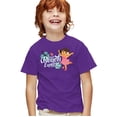 thumbnail image 1 of Popfunk Dora The Explorer Tropical Beach Explorer Kids T Shirt for Youth Boys and Girls, Purple, Large, 1 of 5