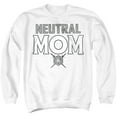 thumbnail image 1 of Popfunk Dungeons & Dragons Mother's Day Neutral Mom Unisex Adult Crewneck Sweatshirt, White, Large, 1 of 5