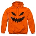 thumbnail image 1 of Popfunk Halloween Jack-O-Lantern Costume Adult Pull-Over Hoodie, Orange, 2X-Large, 1 of 4