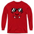 thumbnail image 1 of Popfunk Halloween Vampire Costume Youth Long Sleeve T Shirt, Red, Large, 1 of 3
