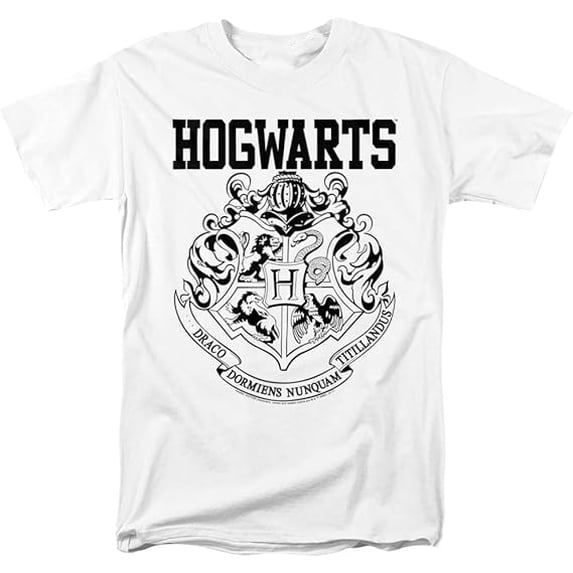 Popfunk Harry Potter Hogwarts Logo T Shirt