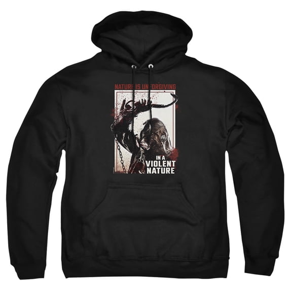 Popfunk In A Violent Nature Key Art Adult Pull-Over Hoodie, Black, Large