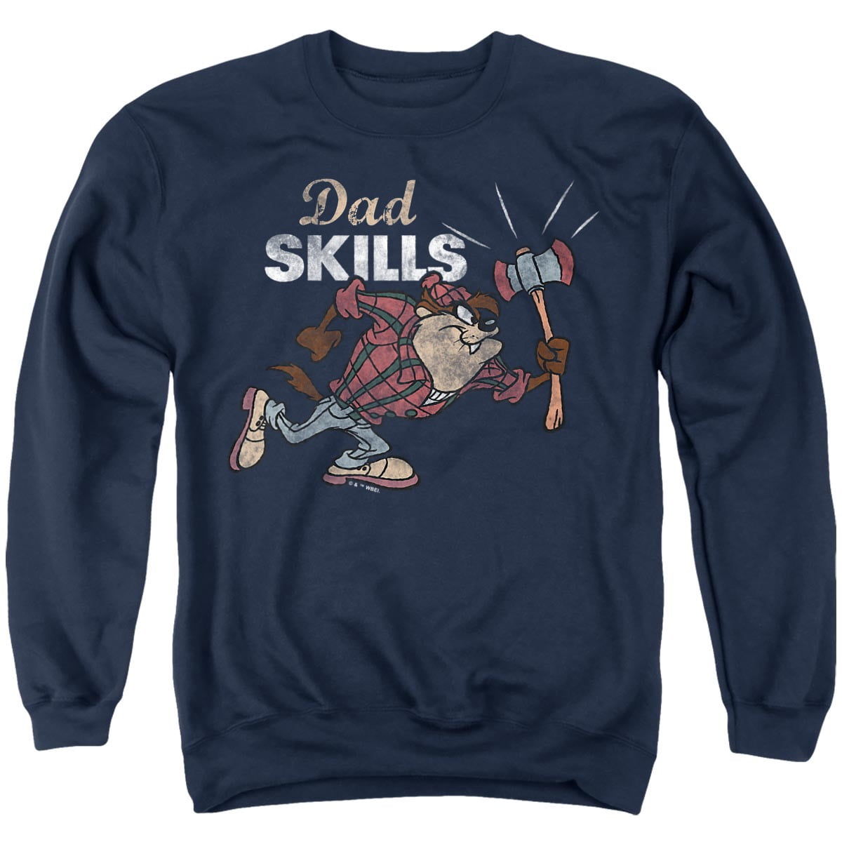 Temple University Official Dad Crewneck Sweatshirt - Unisex Adult Fit