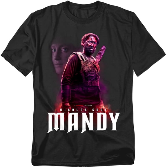 Popfunk Mandy Ready for Revenge Unisex Adult T Shirt, Black, 7X-Large