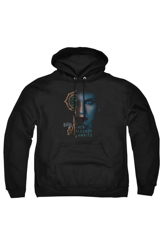 Popfunk Mayfair Witches Rowan Legacy Adult Pull-Over Hoodie, Black, Large