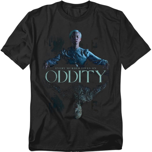 Popfunk Oddity Key Art Unisex Adult T Shirt, Black, Small