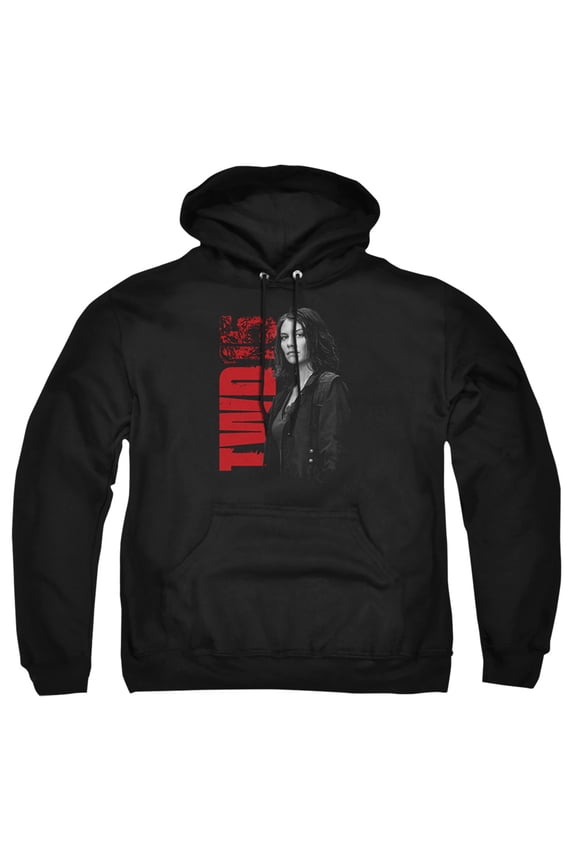 Popfunk The Walking Dead Maggie 15 Adult Pull-Over Hoodie, Black, 4X-Large