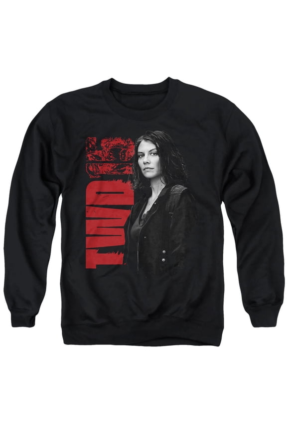 Popfunk The Walking Dead Maggie 15 Unisex Adult Crewneck Sweatshirt, Black, Medium