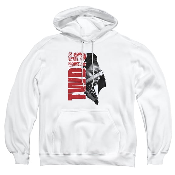 Popfunk The Walking Dead Michonne 15 Adult Pull-Over Hoodie, White, Large